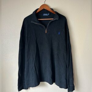 Polo Ralph Lauren 100% Cotton 1/4 Zip Pullover Sweater